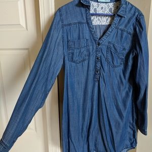 Denim long sleeve